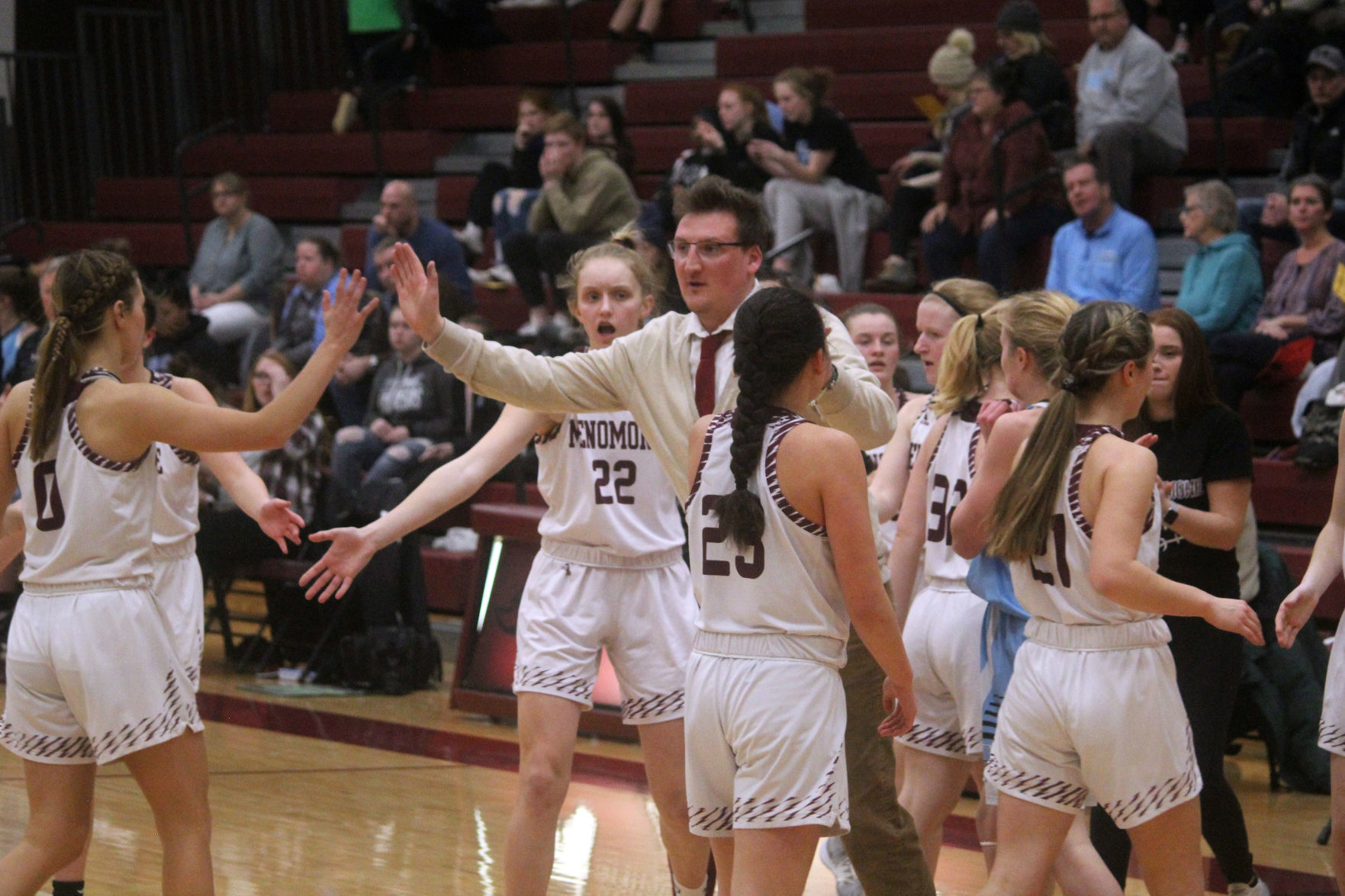 Eau Claire North at Menomonie girls basketball 2-13-20